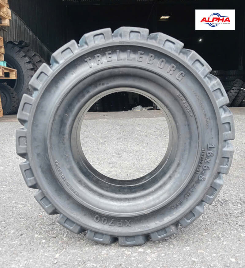 Vỏ xe nâng 16x6-8 Trelleborg sản xuất tại Sri Lanka