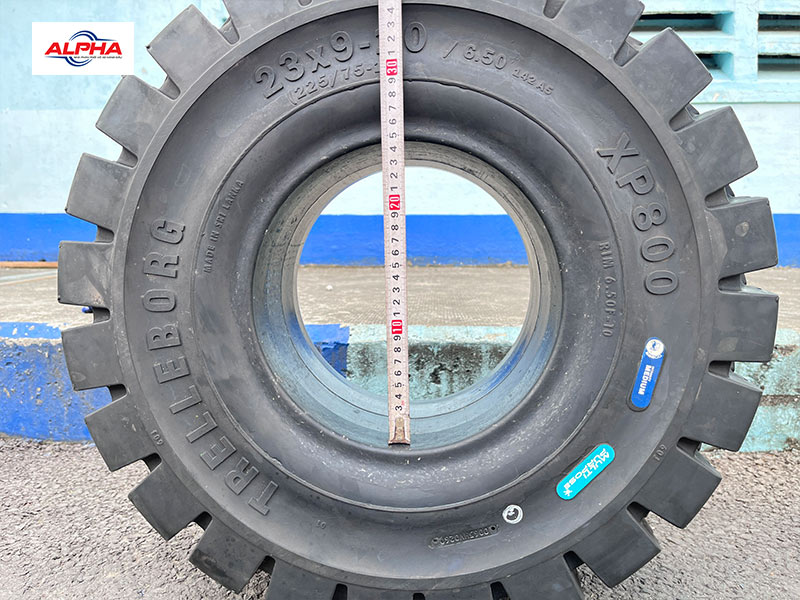 Kích thước lốp xe nâng 23x9-10 Trelleborg