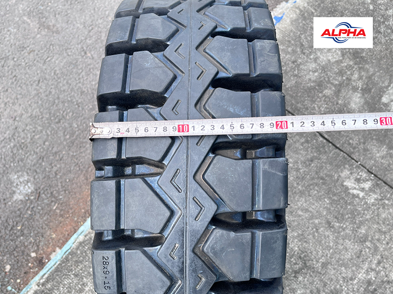 Lốp xe nâng 28×9-15 Bridgestone