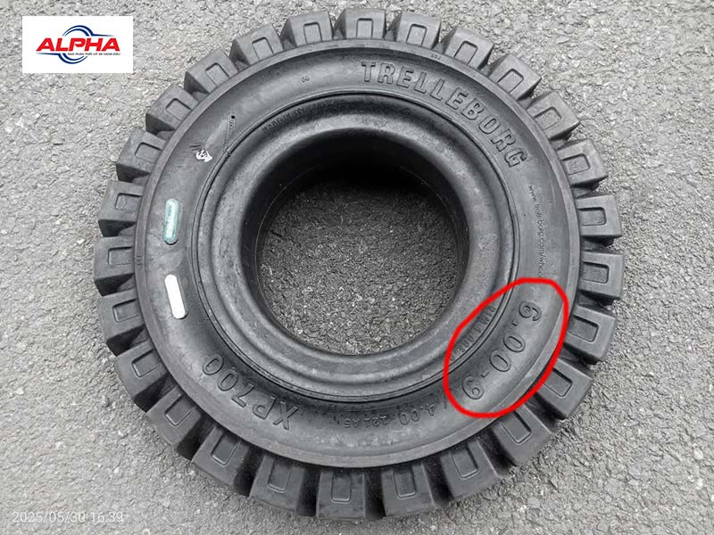 Vỏ TRELLEBORG 600-9 10PR